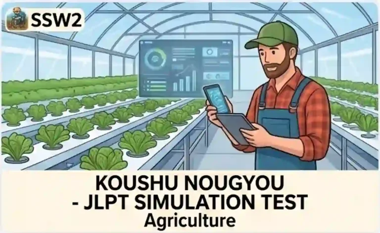 🇬🇧 Koushu Nougyou ( English ) – JLPT SIMULATION TEST