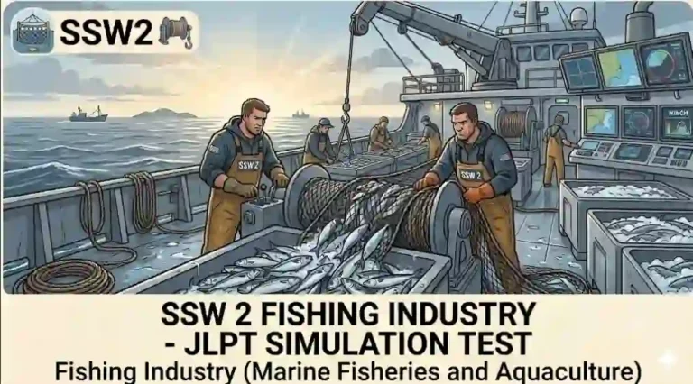 🇬🇧 SSW2 Fishing Industry Simulation Test (English)